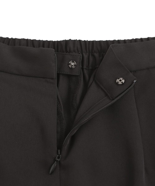 n'OrLABEL（ノアールレーベル）の「配色シアードッキングワイドパンツ（その他パンツ・レディース・ブラック/ベージュ・1/2）」の7枚目の写真