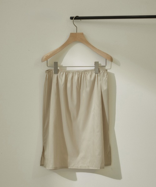 SALON adam et rope'（サロン アダム エ ロペ）の「ペチコートスカート/ペチスカート（その他アンダーウェア/インナー・レディース・ブラック/ベージュ・FREE）」の2枚目の写真
