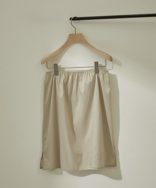 SALON adam et rope'（サロン アダム エ ロペ）の「ペチコートスカート/ペチスカート（その他アンダーウェア/インナー・レディース・ブラック/ベージュ・FREE）」の3枚目の写真