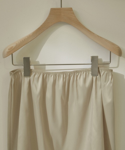 SALON adam et rope'（サロン アダム エ ロペ）の「ペチコートスカート/ペチスカート（その他アンダーウェア/インナー・レディース・ブラック/ベージュ・FREE）」の4枚目の写真