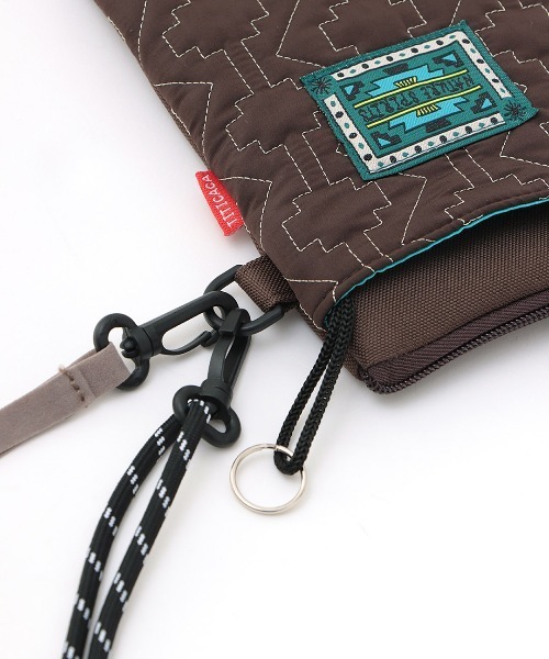 チチカカ（チチカカ）の「キルティングスマホショルダーポーチ（ショルダーバッグ・レディース・アイボリー/ブラウン/カーキ・FREE）」の10枚目の写真