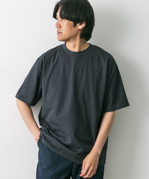 URBAN RESEARCH DOORS(アーバンリサーチドアーズ)の「セオアルファプレーティングショートスリーブTシャツ(Tシャツ/カットソー・メンズ・スミクロ/ホワイト/ベージュ系その他・MEDIUM/LARGE)」の3枚目の写真