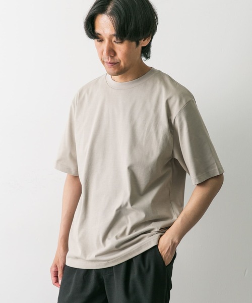 URBAN RESEARCH DOORS(アーバンリサーチドアーズ)の「セオアルファプレーティングショートスリーブTシャツ(Tシャツ/カットソー・メンズ・スミクロ/ホワイト/ベージュ系その他・MEDIUM/LARGE)」の22枚目の写真