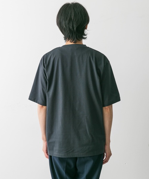 URBAN RESEARCH DOORS(アーバンリサーチドアーズ)の「セオアルファプレーティングショートスリーブTシャツ(Tシャツ/カットソー・メンズ・スミクロ/ホワイト/ベージュ系その他・MEDIUM/LARGE)」の18枚目の写真