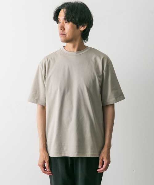 URBAN RESEARCH DOORS(アーバンリサーチドアーズ)の「セオアルファプレーティングショートスリーブTシャツ(Tシャツ/カットソー・メンズ・スミクロ/ホワイト/ベージュ系その他・MEDIUM/LARGE)」の19枚目の写真