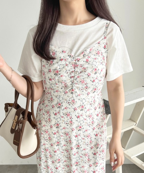 apres jour（アプレジュール）の「アソート花柄キャミワンピース【ZOZOTOWN限定アイテム】（ワンピース・レディース・ピンク系その他/ブラック系その他/ブルー系その他/ネイビー・X-LARGE/フリー）」の5枚目の写真