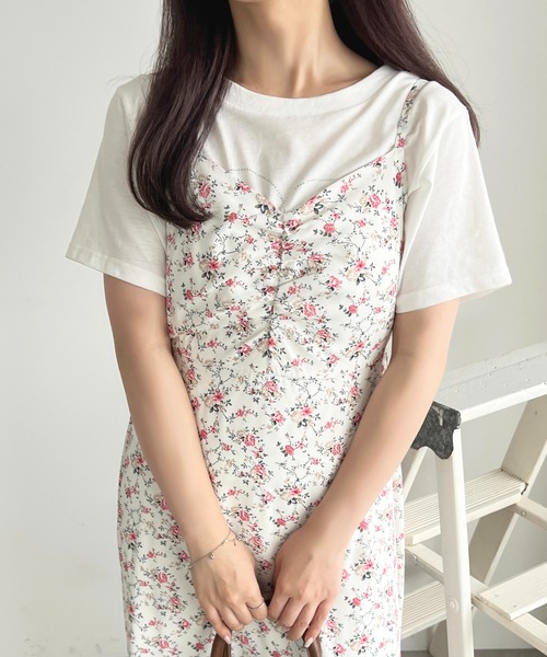 apres jour（アプレジュール）の「アソート花柄キャミワンピース【ZOZOTOWN限定アイテム】（ワンピース・レディース・ピンク系その他/ブラック系その他/ブルー系その他/ネイビー・X-LARGE/フリー）」の6枚目の写真