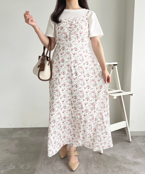 apres jour（アプレジュール）の「アソート花柄キャミワンピース【ZOZOTOWN限定アイテム】（ワンピース・レディース・ピンク系その他/ブラック系その他/ブルー系その他/ネイビー・X-LARGE/フリー）」の8枚目の写真