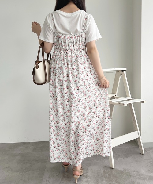 apres jour（アプレジュール）の「アソート花柄キャミワンピース【ZOZOTOWN限定アイテム】（ワンピース・レディース・ピンク系その他/ブラック系その他/ブルー系その他/ネイビー・X-LARGE/フリー）」の9枚目の写真