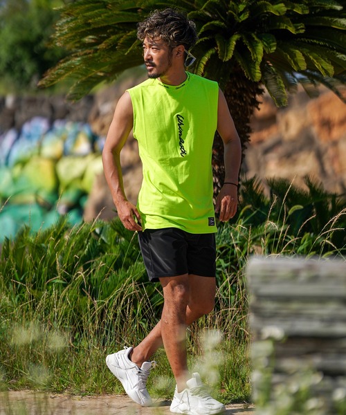 adamsJUGGLER（アダムスジャグラー）の「W/Rカーシブノースリーブ（タンクトップ・メンズ・ブラック/イエロー/ホワイト・M/L/XL）」の20枚目の写真