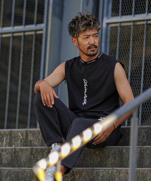 adamsJUGGLER（アダムスジャグラー）の「W/Rカーシブノースリーブ（タンクトップ・メンズ・ブラック/イエロー/ホワイト・M/L/XL）」の8枚目の写真