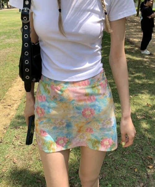 【Acne Studios】花柄 メッシュミディスカート ACNE STUDIOS】アクネスタジオ 花柄 メッシュ ミディスカート