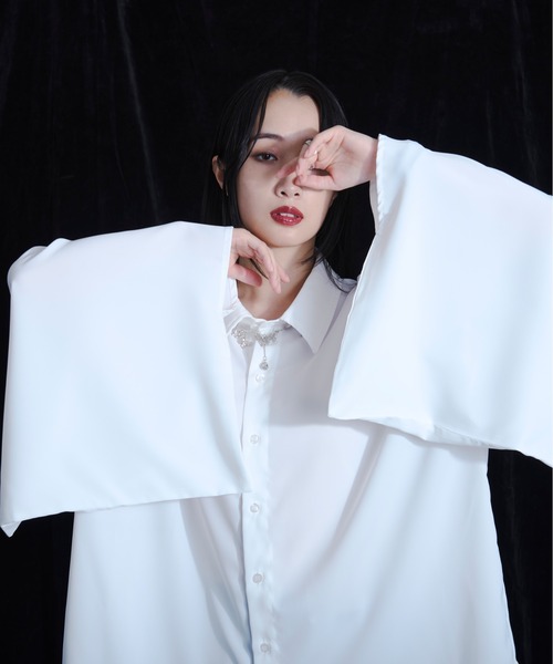 新カラー追加】和スリーブルーズシャツ（シャツ/ブラウス