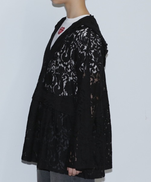 ROSE BUD(ローズバッド)の「レースパーカー(パーカー・レディース・ブラック/ホワイト系その他・FREE)」の17枚目の写真