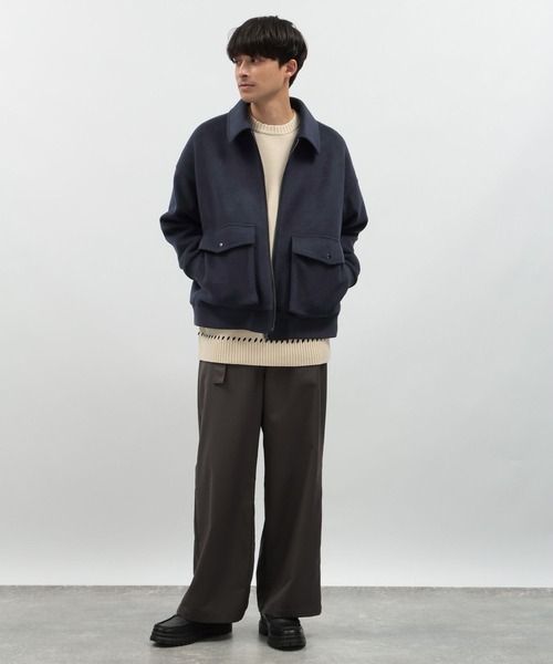 LAKOLE（ラコレ）の「ハンドステッチプルオーバー / 116745（ニット/セーター・メンズ・マスタード/アイボリー/ブラック/ブルー・MEDIUM/LARGE/X-LARGE）」の5枚目の写真