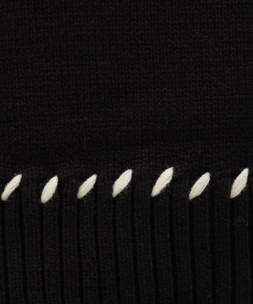 LAKOLE（ラコレ）の「ハンドステッチプルオーバー / 116745（ニット/セーター・メンズ・マスタード/アイボリー/ブラック/ブルー・MEDIUM/LARGE/X-LARGE）」の18枚目の写真