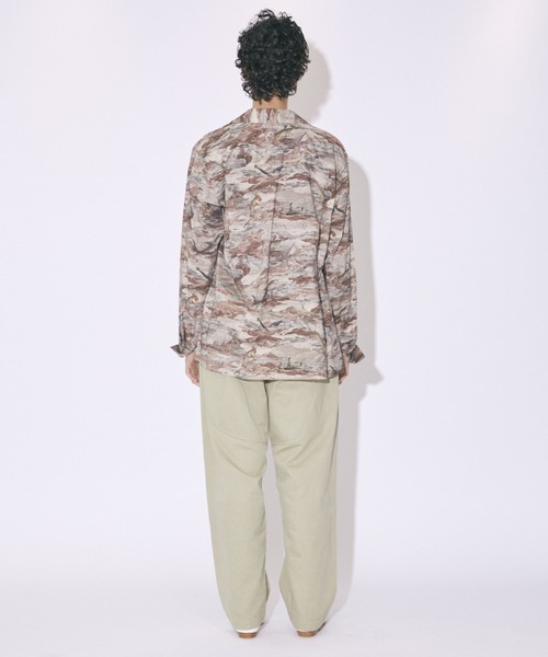 beautiful peopleシャークプリント長袖ブラウス beautiful people（ビューティフルピープル）の「shark printed loan