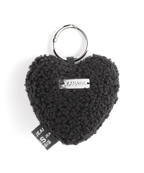 JEANASIS（ジーナシス）の「AWハートチャーム/139731（キーホルダー・レディース・ブラック/グリーン/レッド・FREE）」の2枚目の写真
