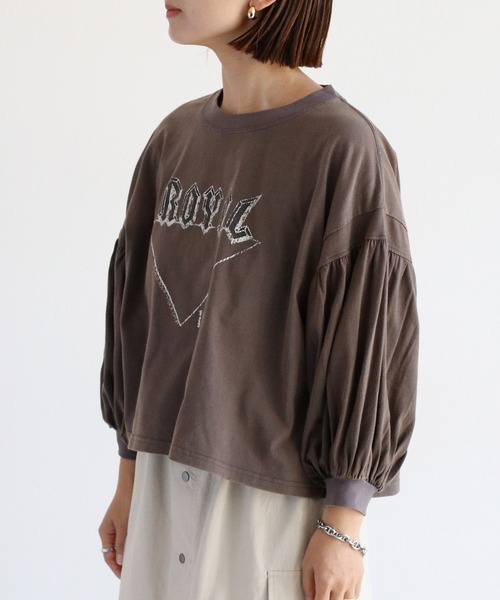 cepo(セポ)の「ヴィンテージデザインTee(Tシャツ/カットソー・レディース・オフホワイト/ベージュ/チャコール/レッド・M)」の16枚目の写真