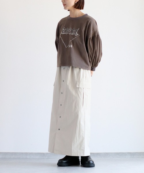 cepo(セポ)の「ヴィンテージデザインTee(Tシャツ/カットソー・レディース・オフホワイト/ベージュ/チャコール/レッド・M)」の22枚目の写真