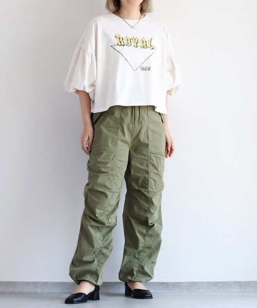 cepo(セポ)の「ヴィンテージデザインTee(Tシャツ/カットソー・レディース・オフホワイト/ベージュ/チャコール/レッド・M)」の14枚目の写真