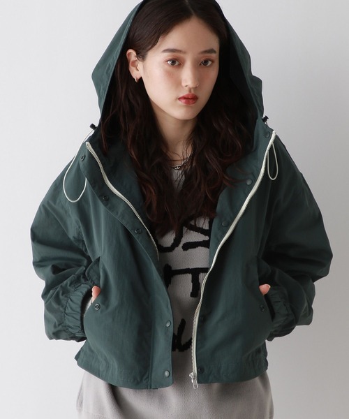 RAGEBLUE（レイジブルー）の「2WAY/スタンドカラーナイロンZIPコート