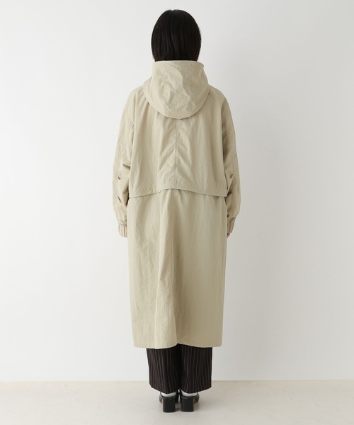 RAGEBLUE(レイジブルー)の「2WAY/スタンドカラーナイロンZIPコート(ナイロンジャケット・レディース・グリーン/ベージュ・FREE)」の16枚目の写真