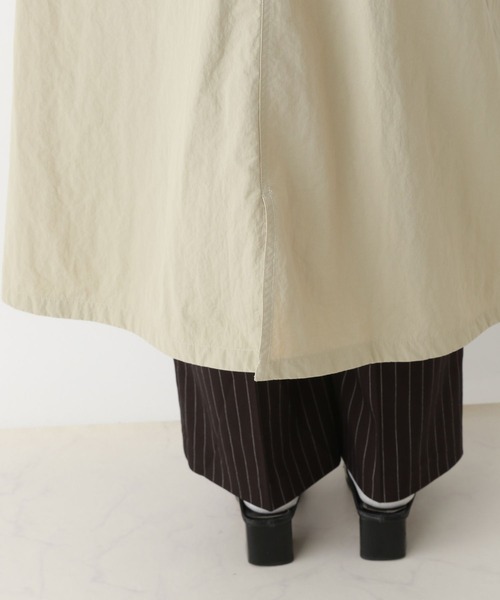 RAGEBLUE(レイジブルー)の「2WAY/スタンドカラーナイロンZIPコート(ナイロンジャケット・レディース・グリーン/ベージュ・FREE)」の20枚目の写真