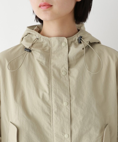 RAGEBLUE(レイジブルー)の「2WAY/スタンドカラーナイロンZIPコート(ナイロンジャケット・レディース・グリーン/ベージュ・FREE)」の21枚目の写真