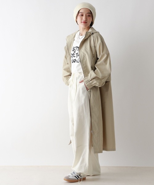 RAGEBLUE（レイジブルー）の「2WAY/スタンドカラーナイロンZIPコート