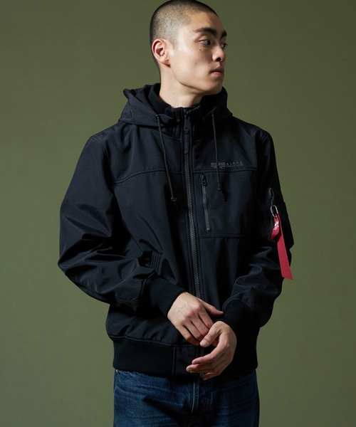 Alpha Industries（アルファインダストリーズ）の「フーデットリブ