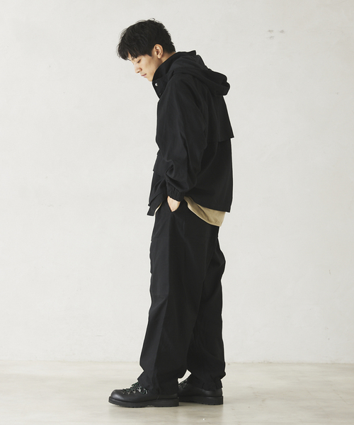 JOURNAL STANDARD relume（ジャーナルスタンダード　レリューム）の「FORCE10 / フォーステン 別注 マウンテンジャケット（マウンテンパーカー・メンズ・チャコールグレー/ブラック・MEDIUM/LARGE）」の4枚目の写真