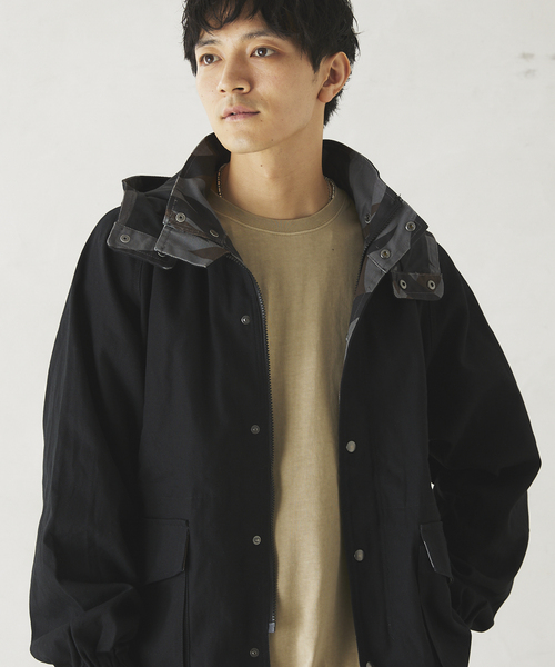 JOURNAL STANDARD relume（ジャーナルスタンダード　レリューム）の「FORCE10 / フォーステン 別注 マウンテンジャケット（マウンテンパーカー・メンズ・チャコールグレー/ブラック・MEDIUM/LARGE）」の15枚目の写真