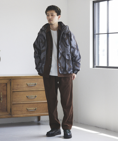 JOURNAL STANDARD relume（ジャーナルスタンダード　レリューム）の「FORCE10 / フォーステン 別注 マウンテンジャケット（マウンテンパーカー・メンズ・チャコールグレー/ブラック・MEDIUM/LARGE）」の19枚目の写真