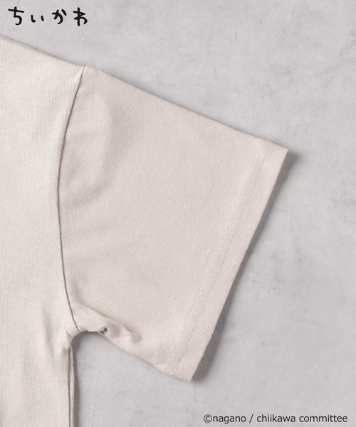 Right-on(ライトオン)の「【ちいかわ】泣いちゃった プリントTシャツ(Tシャツ/カットソー・キッズ・ベージュ・110/120/130/140)」の5枚目の写真