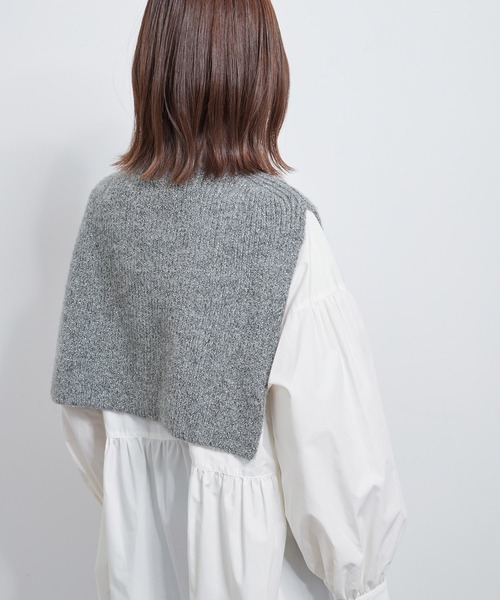 セール】ラメニットハーフジップベスト（ベスト）｜ROPE' PICNIC（ロペ