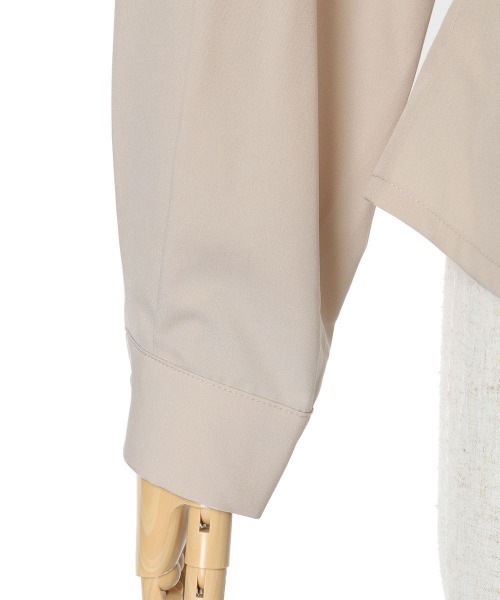 F i.n.t（フィント）の「ループタイ使いシャツ/fint（シャツ/ブラウス・レディース・ライトベージュ/オフホワイト・FREE）」の19枚目の写真