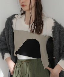 JOINT WORKS | todo kotohayokozawa / トゥードゥー コトハヨコザワ FEELING WAVE CAMISOLE(キャミソール)