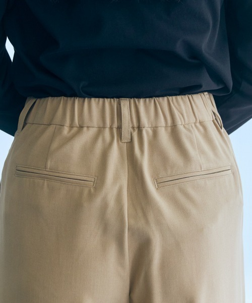 slattgir(スラットジール)の「高身長 ツータックワイドパンツ(トールサイズ)Essenave(その他パンツ・レディース・杢グレー/ベージュ系・M/L/LL/3L)」の18枚目の写真