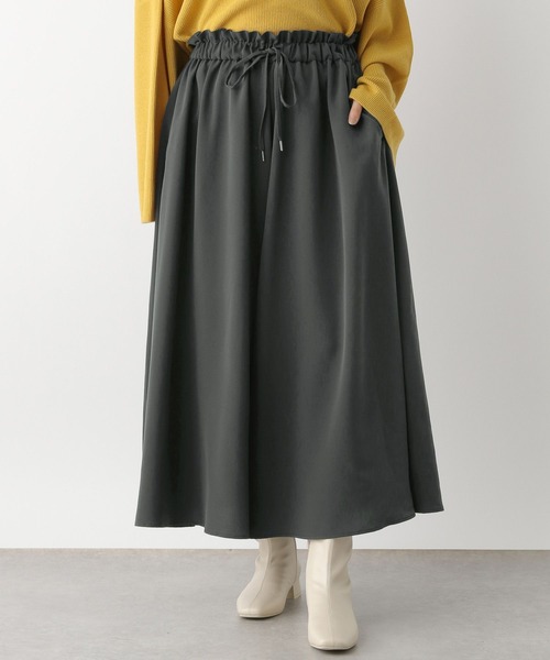 LEPSIM（レプシィム）の「選べる丈ウエストフリルスカーチョ　133642（その他パンツ・レディース・チャコールグレー/ブラック/グレイッシュベージュ・FREE/TALL）」の14枚目の写真