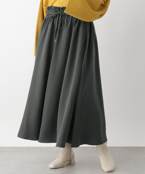 LEPSIM（レプシィム）の「選べる丈ウエストフリルスカーチョ　133642（その他パンツ・レディース・チャコールグレー/ブラック/グレイッシュベージュ・FREE/TALL）」の16枚目の写真