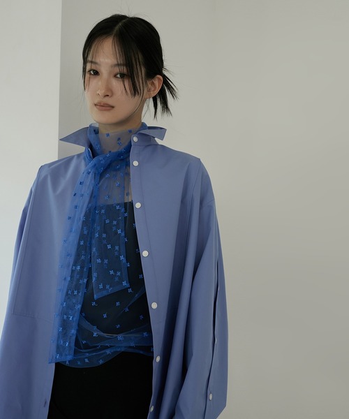 LE CIEL BLEU ルシェルブルー　ボウタイブラウス  ボウタイシャツ LE CIEL BLEU（ルシェルブルー） ブラウス シャツ ボウタイブラウス