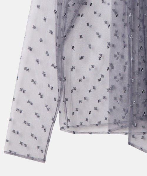 セール】チュールボウタイトップス / Tulle Bow Tie TOPS