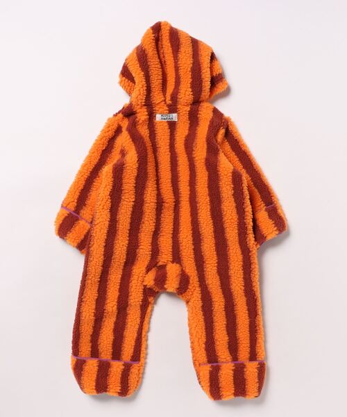 HOGAN RANCH WEAR（ホーガンランチウエア）の「ソウガラジャガードボアジャンプスーツ/baby(FREE)（その他ベビーウェア・キッズ・レッド/オレンジ/オフホワイト/ライトブルー・FREE）」の5枚目の写真