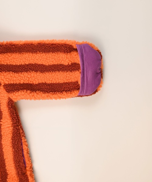 HOGAN RANCH WEAR（ホーガンランチウエア）の「ソウガラジャガードボアジャンプスーツ/baby(FREE)（その他ベビーウェア・キッズ・レッド/オレンジ/オフホワイト/ライトブルー・FREE）」の12枚目の写真