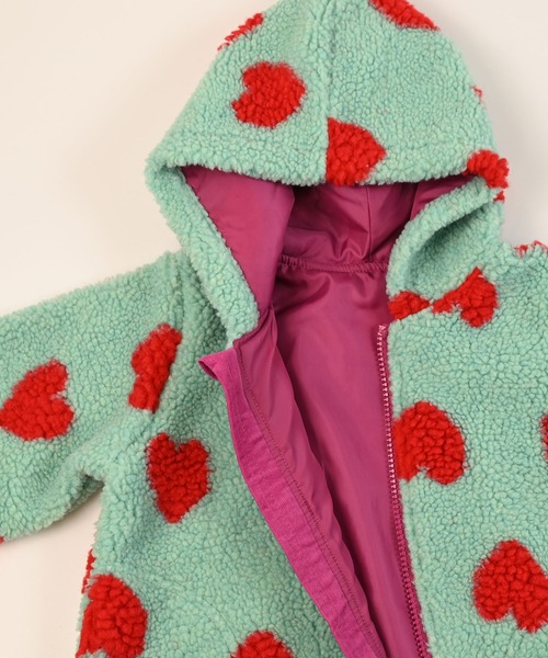 HOGAN RANCH WEAR（ホーガンランチウエア）の「ソウガラジャガードボアジャンプスーツ/baby(FREE)（その他ベビーウェア・キッズ・レッド/オレンジ/オフホワイト/ライトブルー・FREE）」の9枚目の写真