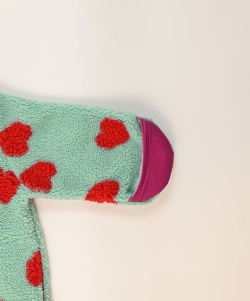 HOGAN RANCH WEAR（ホーガンランチウエア）の「ソウガラジャガードボアジャンプスーツ/baby(FREE)（その他ベビーウェア・キッズ・レッド/オレンジ/オフホワイト/ライトブルー・FREE）」の10枚目の写真