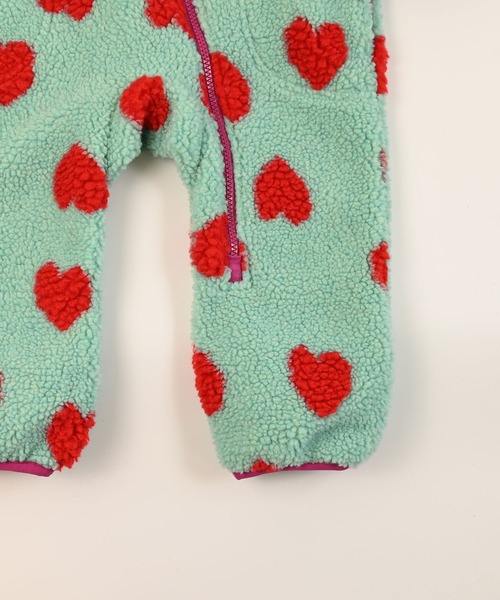 HOGAN RANCH WEAR（ホーガンランチウエア）の「ソウガラジャガードボアジャンプスーツ/baby(FREE)（その他ベビーウェア・キッズ・レッド/オレンジ/オフホワイト/ライトブルー・FREE）」の8枚目の写真