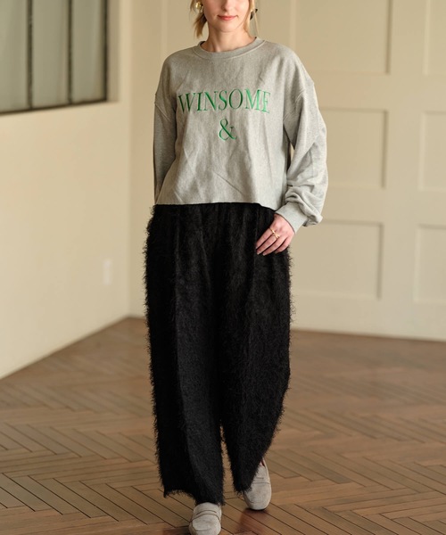 Mia   (ミア)の「フリンジタックパンツ(その他パンツ・レディース・ブラック・FREE)」の3枚目の写真