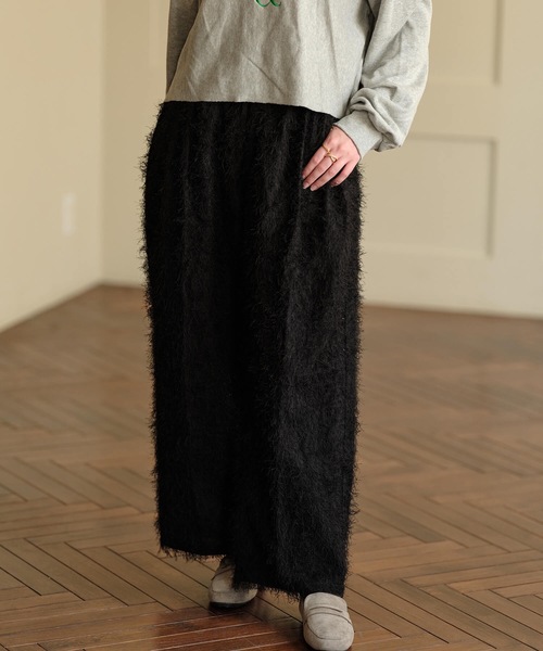 Mia   (ミア)の「フリンジタックパンツ(その他パンツ・レディース・ブラック・FREE)」の6枚目の写真